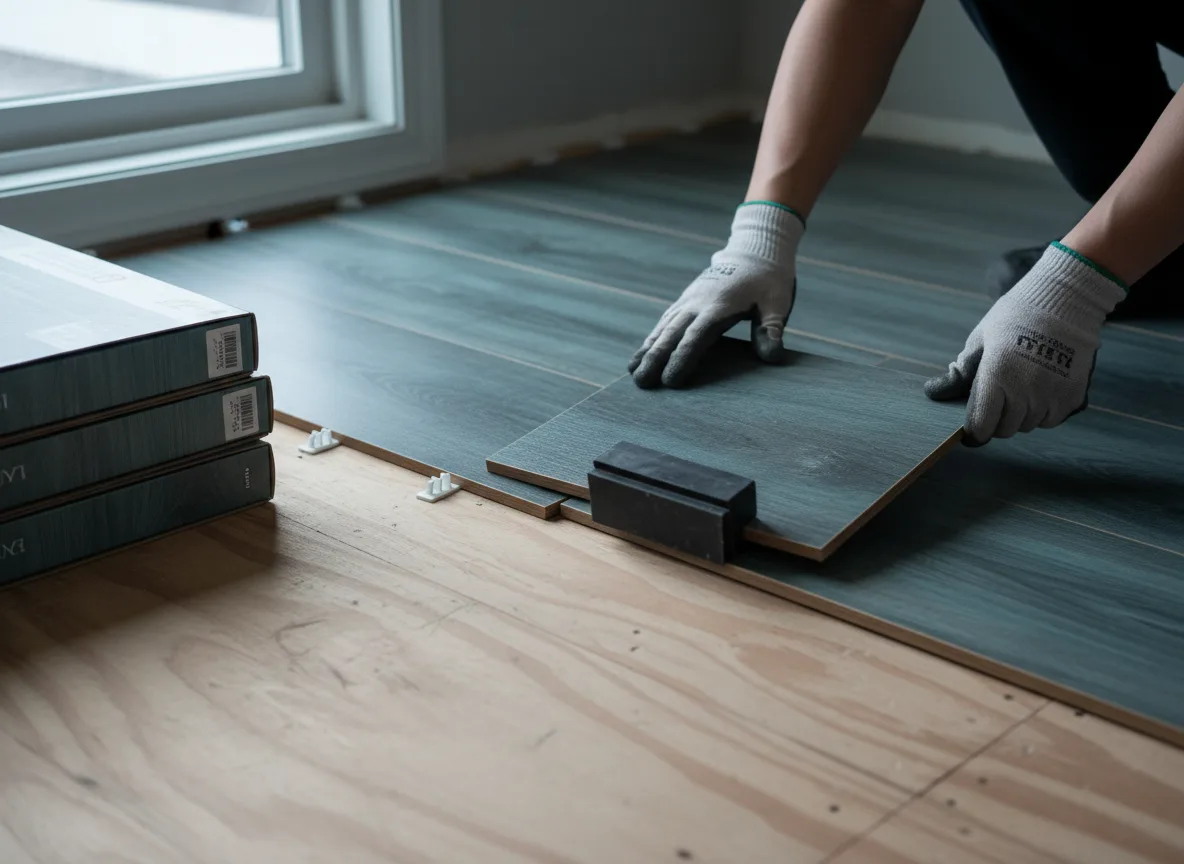 Luxury Vinyl Plank Installation company in Welling, OK